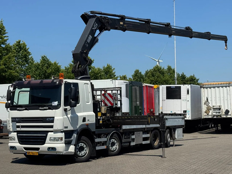 DAF CF 85.360 8x2*6 HIAB 42T/m Crane - Camion platformă, Camion cu macara: Foto 1 DAF CF 85.360 8x2*6 HIAB 42T/m Crane - Camion platformă, Camion cu macara: Foto 1