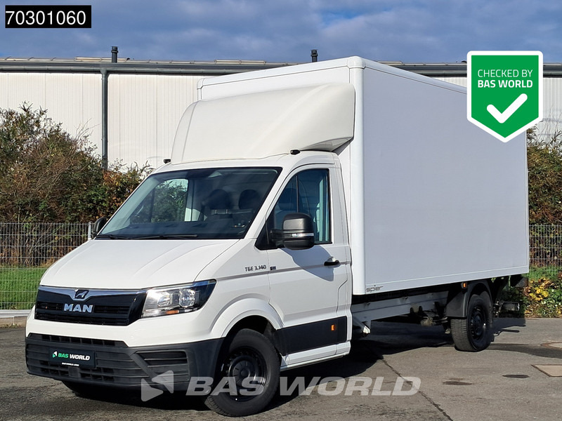 MAN TGE 3.140 Ladebordwand Automatik 140PS Koffer Kamera Tempomat Klima Euro6 A/C Cruise control - Autoutilitară box: Foto 1 MAN TGE 3.140 Ladebordwand Automatik 140PS Koffer Kamera Tempomat Klima Euro6 A/C Cruise control - Autoutilitară box: Foto 1