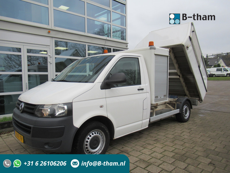 Volkswagen Transporter T5 2.0i 85KW L2H1 CNG aardgas + Benzine Veegvuilkipper - Autoutilitară basculantă: Foto 1 Volkswagen Transporter T5 2.0i 85KW L2H1 CNG aardgas + Benzine Veegvuilkipper - Autoutilitară basculantă: Foto 1