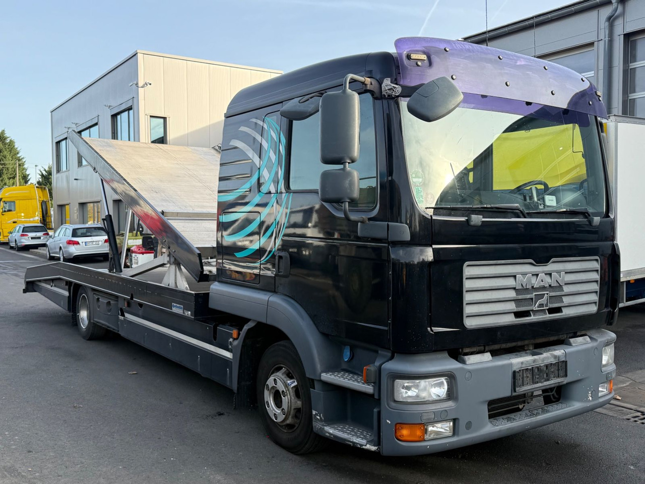 MAN TGL 8.210BL Moetefindt Doppelstock, Klima, Winde - Camion transport auto: Foto 1 MAN TGL 8.210BL Moetefindt Doppelstock, Klima, Winde - Camion transport auto: Foto 1