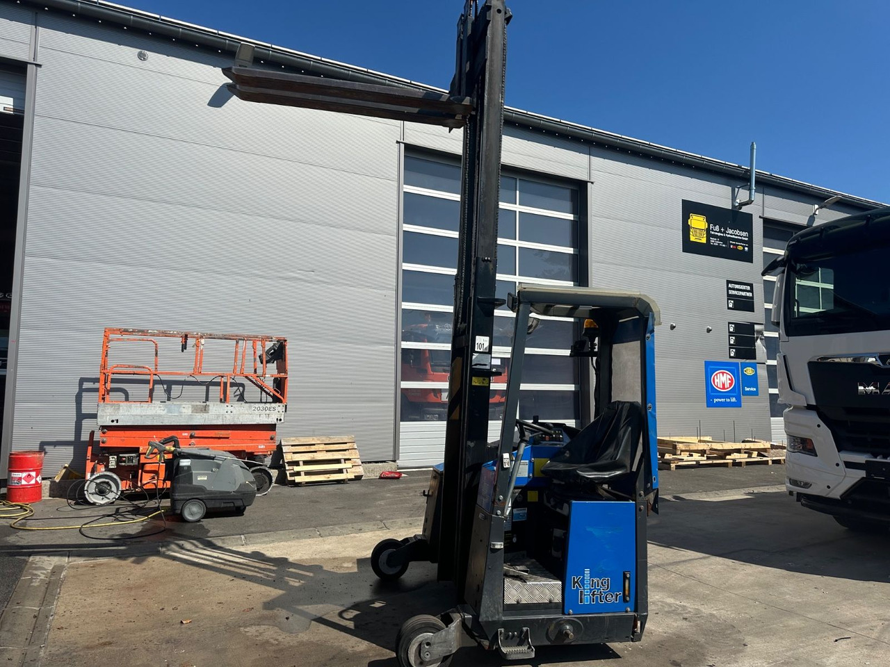 Terberg TKL-M 1x3 Kinglifter Mitnahmestapler*TOP - Stivuitor diesel: Foto 2 Terberg TKL-M 1x3 Kinglifter Mitnahmestapler*TOP - Stivuitor diesel: Foto 2