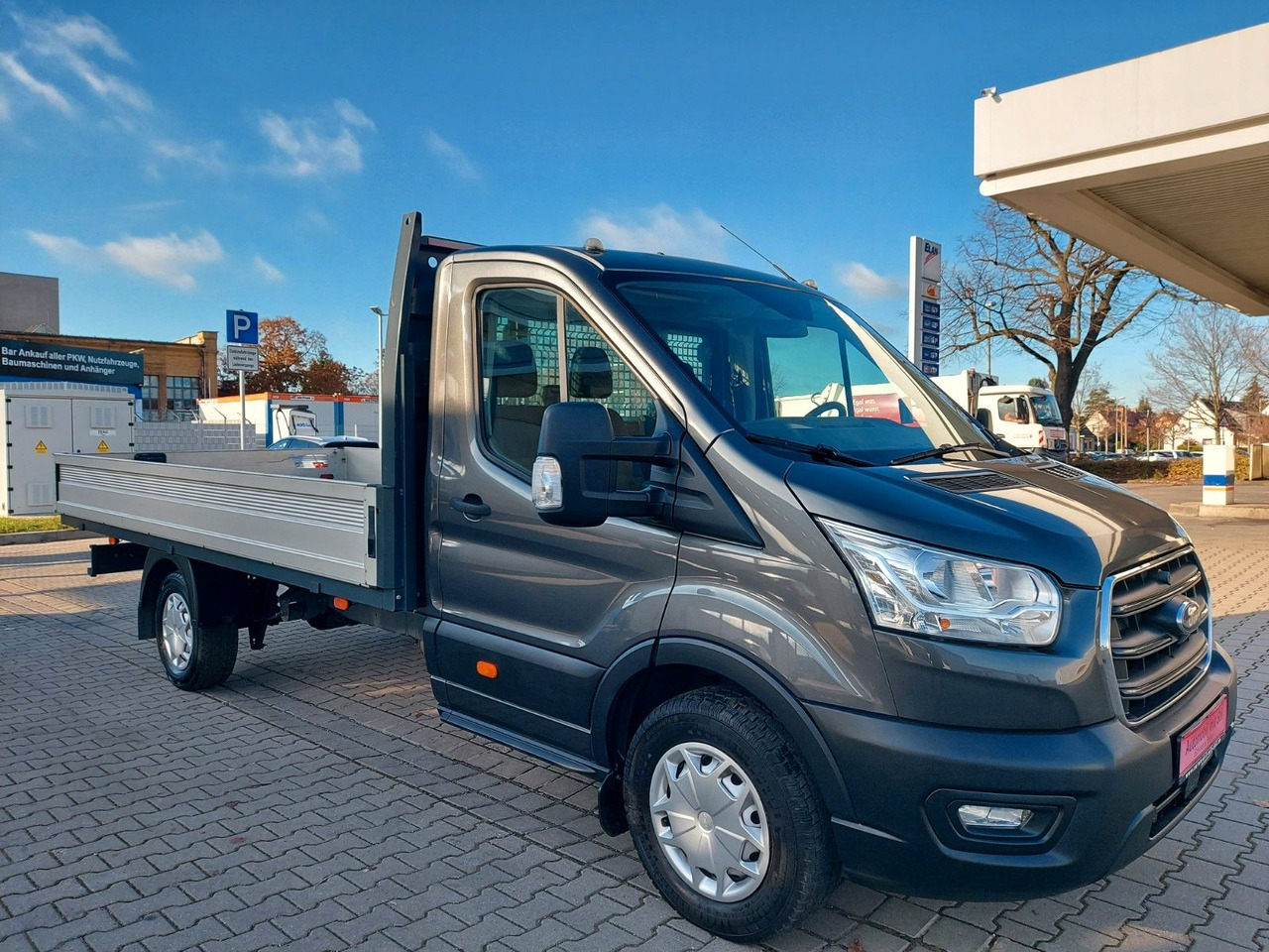 Ford Transit Pritsche 350 L4 extra lang Luftfeder - Autoutilitară cu platformă: Foto 1 Ford Transit Pritsche 350 L4 extra lang Luftfeder - Autoutilitară cu platformă: Foto 1