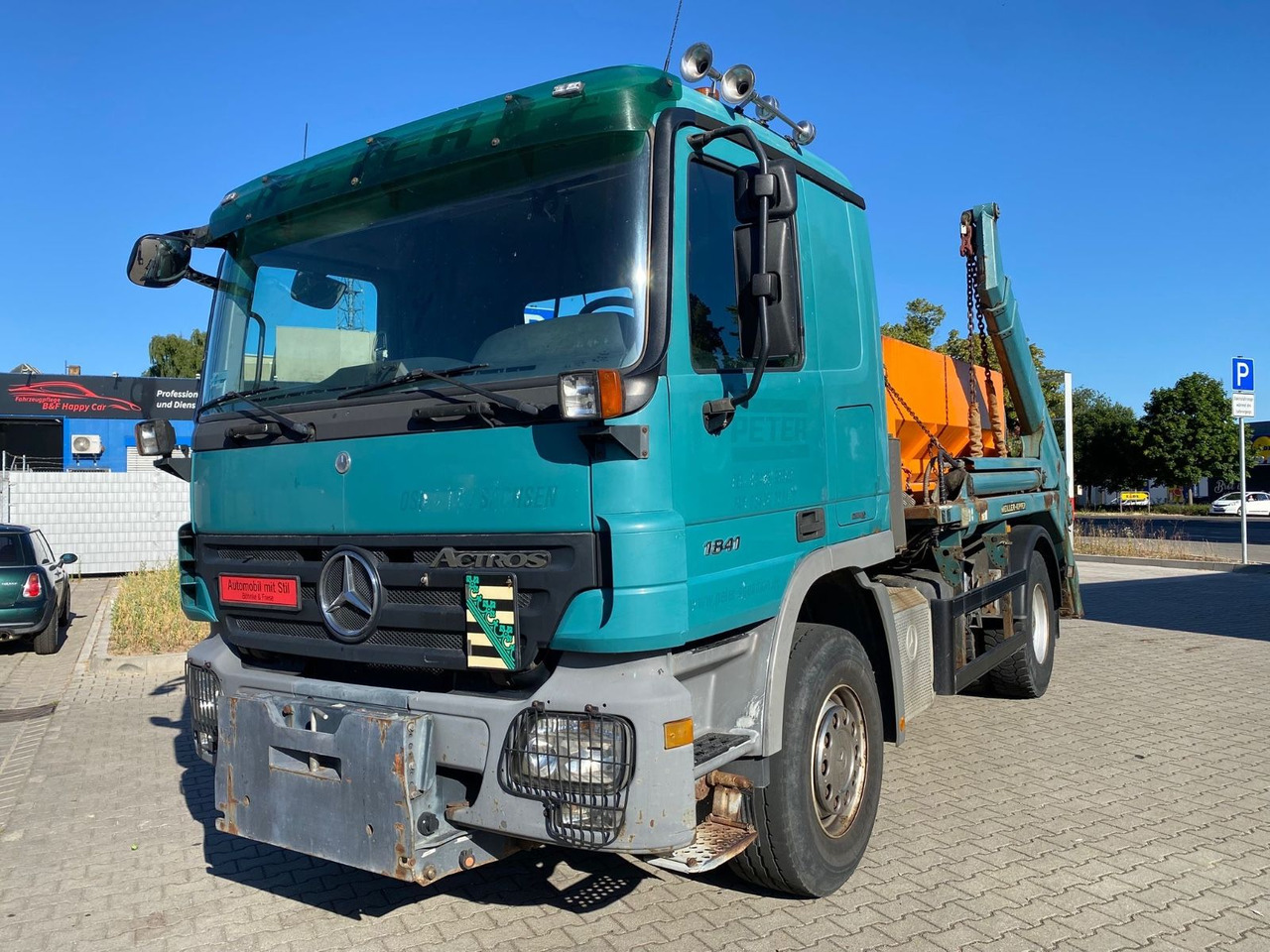 Mercedes-Benz Actros 2/3 6-Zyl. 1841 MEILER ABSATZKIPP. WINTER - Camion basculantă: Foto 1 Mercedes-Benz Actros 2/3 6-Zyl. 1841 MEILER ABSATZKIPP. WINTER - Camion basculantă: Foto 1