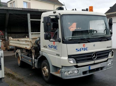 Mercedes-Benz Atego 2 4-Zyl. 4x2 918 4x2 MEILER HIAB066 FERNB - Camion basculantă, Camion cu macara: Foto 2 Mercedes-Benz Atego 2 4-Zyl. 4x2 918 4x2 MEILER HIAB066 FERNB - Camion basculantă, Camion cu macara: Foto 2