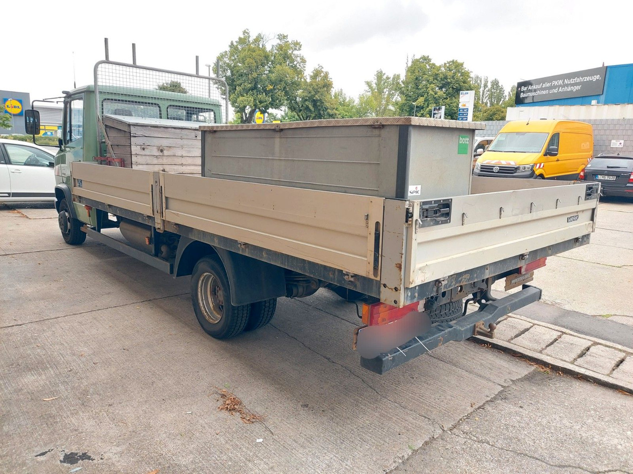 Mercedes-Benz Vario 613D Pritsche lang extralang - Autoutilitară cu platformă: Foto 5 Mercedes-Benz Vario 613D Pritsche lang extralang - Autoutilitară cu platformă: Foto 5