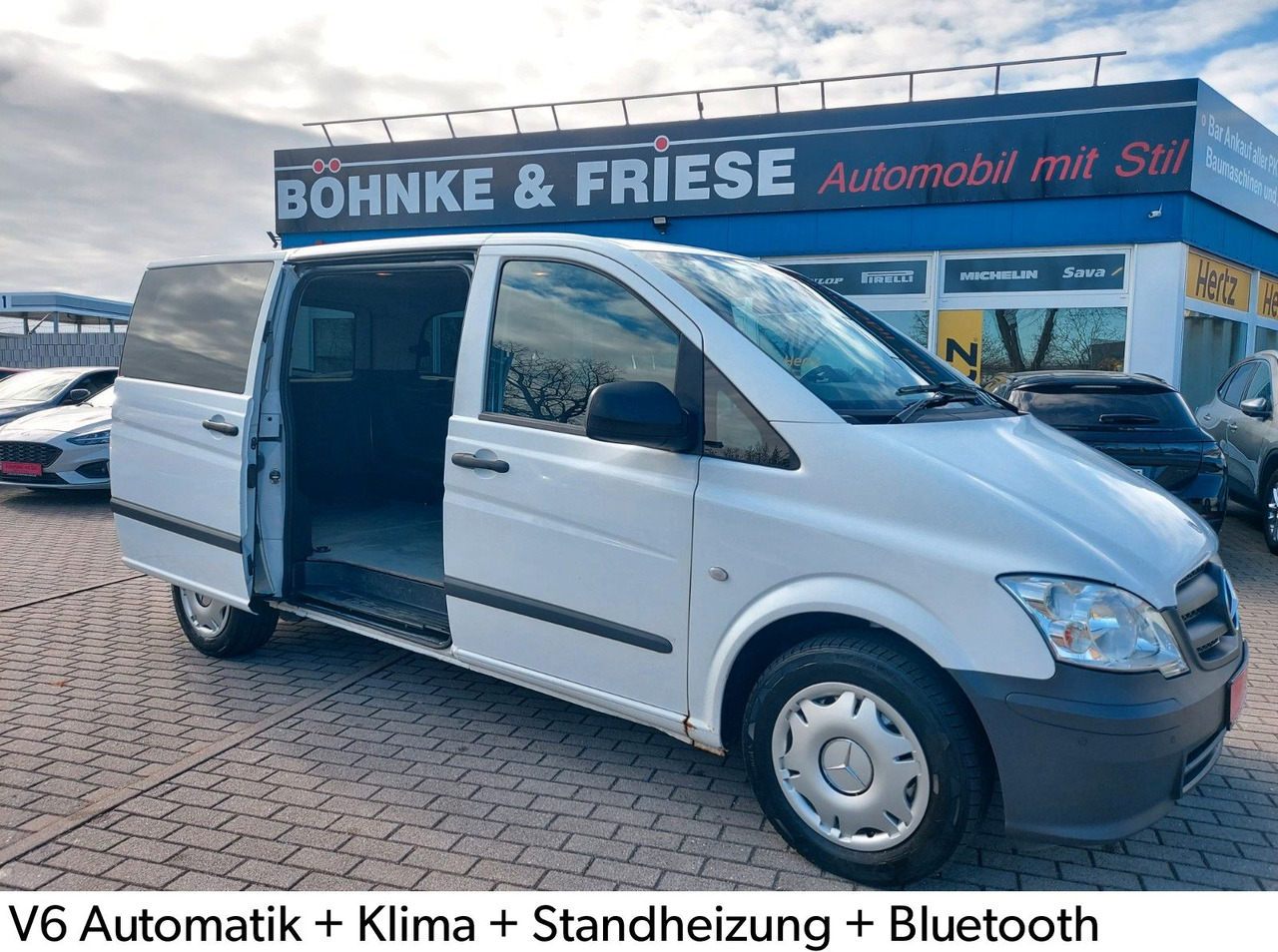 Mercedes-Benz Vito V6 165 KW 224 PS KLIMA Standheiz. SHZ TEMPO - Transport persoane: Foto 1 Mercedes-Benz Vito V6 165 KW 224 PS KLIMA Standheiz. SHZ TEMPO - Transport persoane: Foto 1