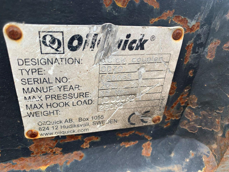 Cuplare rapidă Oil Quick OQ 70: Foto 16 Cuplare rapidă Oil Quick OQ 70: Foto 16