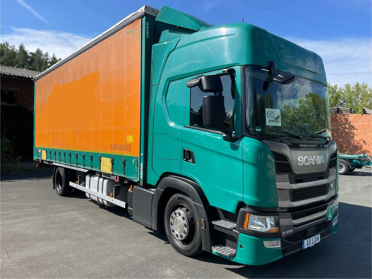 Scania G450 Pritsche+Plane/Wechsler/WECON/StandAC/EU6d - Camion cu prelată: Foto 1 Scania G450 Pritsche+Plane/Wechsler/WECON/StandAC/EU6d - Camion cu prelată: Foto 1