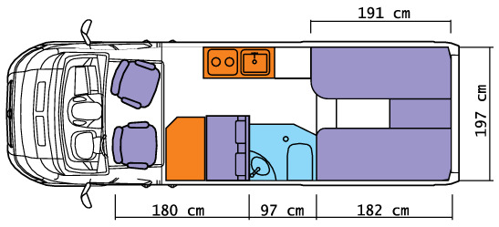 Bravia Mobil Swan 636 PEUGEOT BOXER, EURO 6.4 - Camper van: Foto 2 Bravia Mobil Swan 636 PEUGEOT BOXER, EURO 6.4 - Camper van: Foto 2