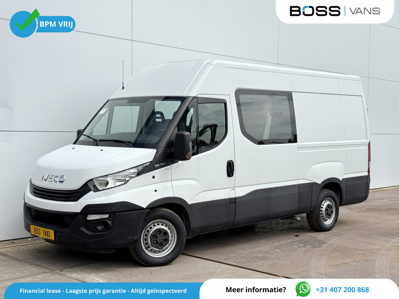 Iveco Daily 35S14 2.3 L2H2 Dubbele Cabine 7 Stoelen Mixto DoKa Airco Cruise Control Trekhaak 3.5t Lucht geveerde stoel - Dubă, Autoutilitară cabină dublă: Foto 1 Iveco Daily 35S14 2.3 L2H2 Dubbele Cabine 7 Stoelen Mixto DoKa Airco Cruise Control Trekhaak 3.5t Lucht geveerde stoel - Dubă, Autoutilitară cabină dublă: Foto 1