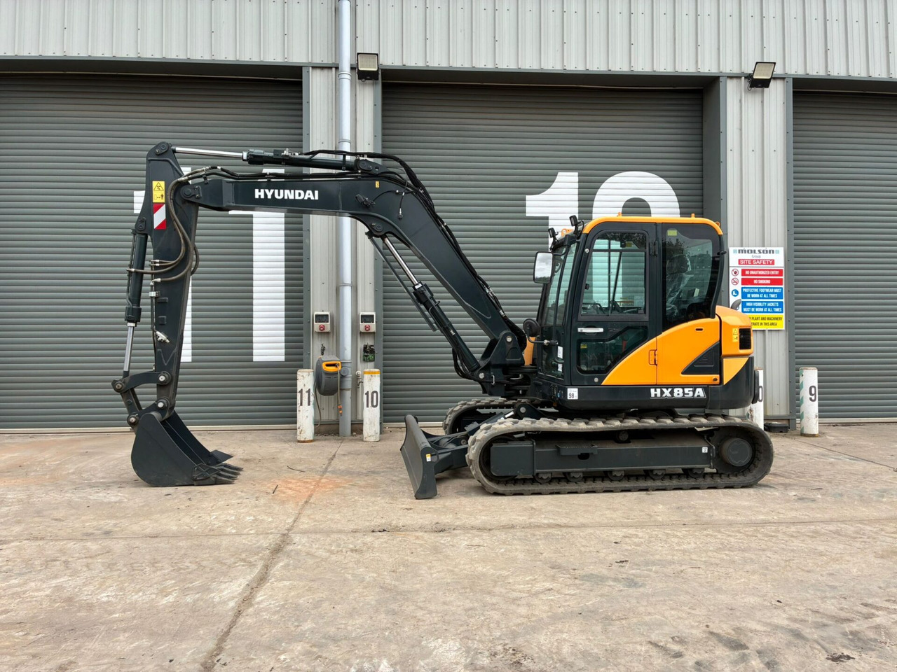 Hyundai HX85A - Mini excavator: Foto 2 Hyundai HX85A - Mini excavator: Foto 2