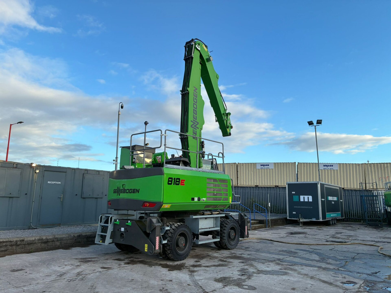 Sennebogen 818E Electric - Excavator pentru manipulare de materiale: Foto 5 Sennebogen 818E Electric - Excavator pentru manipulare de materiale: Foto 5