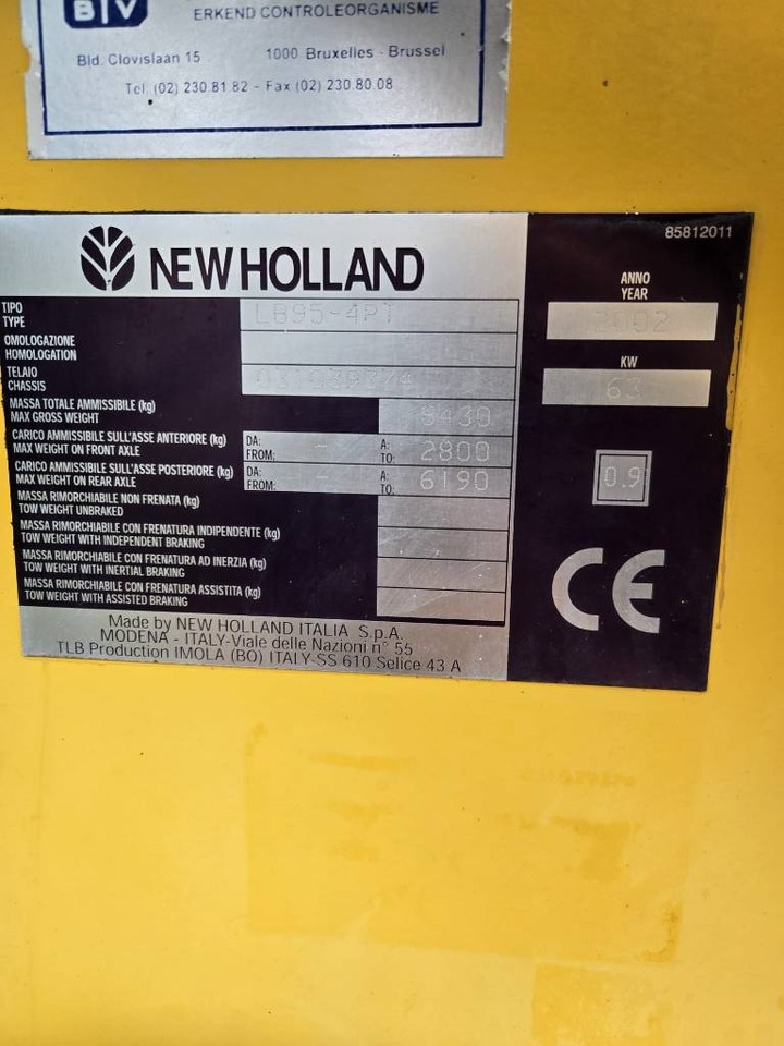 New Holland LB 95 B-4 PT în leasing New Holland LB 95 B-4 PT: Foto 12 New Holland LB 95 B-4 PT în leasing New Holland LB 95 B-4 PT: Foto 12