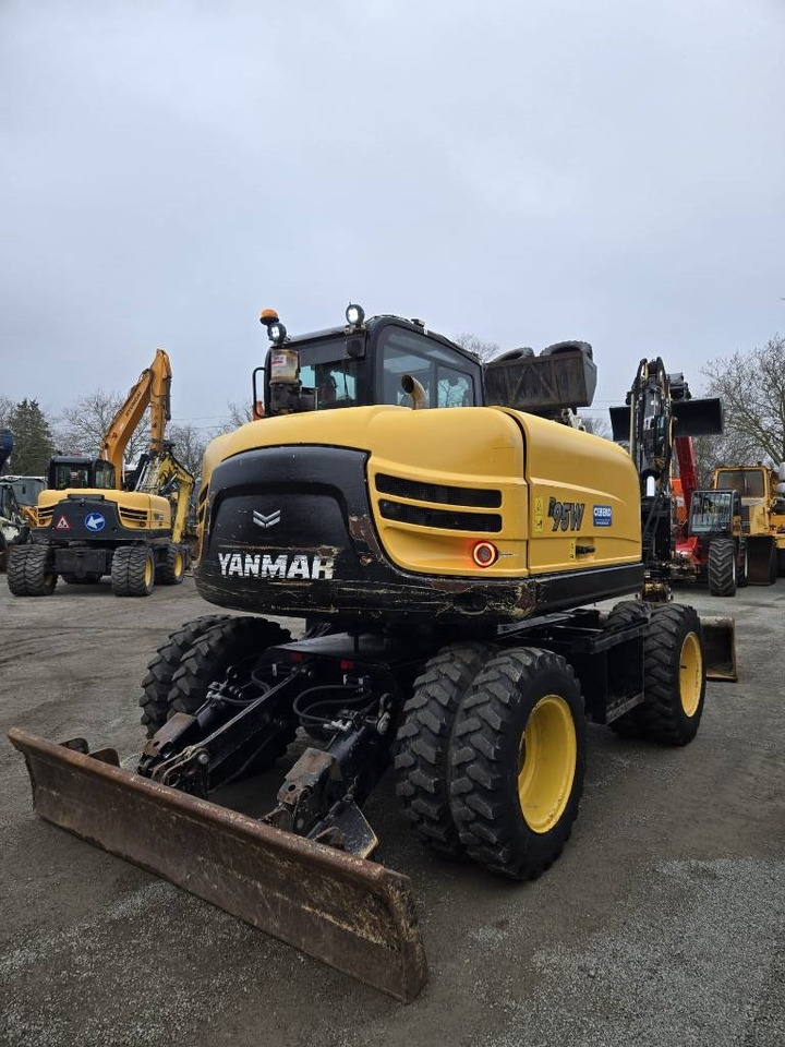 Yanmar B 95 W - Excavator pe roţi: Foto 4 Yanmar B 95 W - Excavator pe roţi: Foto 4