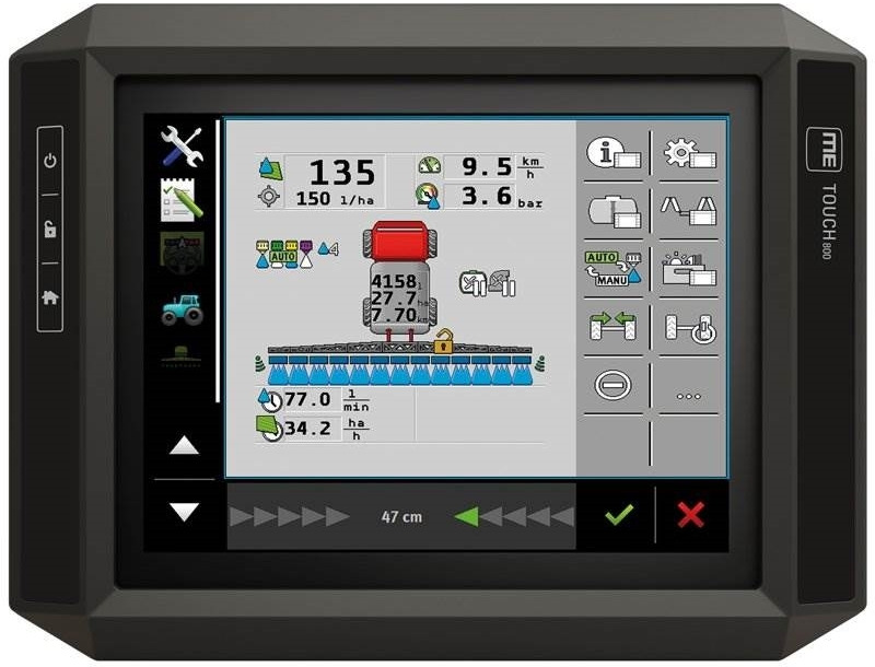 TOUCH800-TERMINAL - Sistem electric pentru Utilaje agricole: Foto 1 TOUCH800-TERMINAL - Sistem electric pentru Utilaje agricole: Foto 1