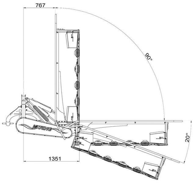 Dk-Tec SKIVEHØSTER DM1600 - 160 CM - Maşină de întors fânul: Foto 5 Dk-Tec SKIVEHØSTER DM1600 - 160 CM - Maşină de întors fânul: Foto 5