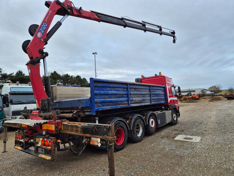 Volvo FMX 500 8x4/4 // HMF 2120 K4 // 3 side tipper - Camion cu macara: Foto 5 Volvo FMX 500 8x4/4 // HMF 2120 K4 // 3 side tipper - Camion cu macara: Foto 5