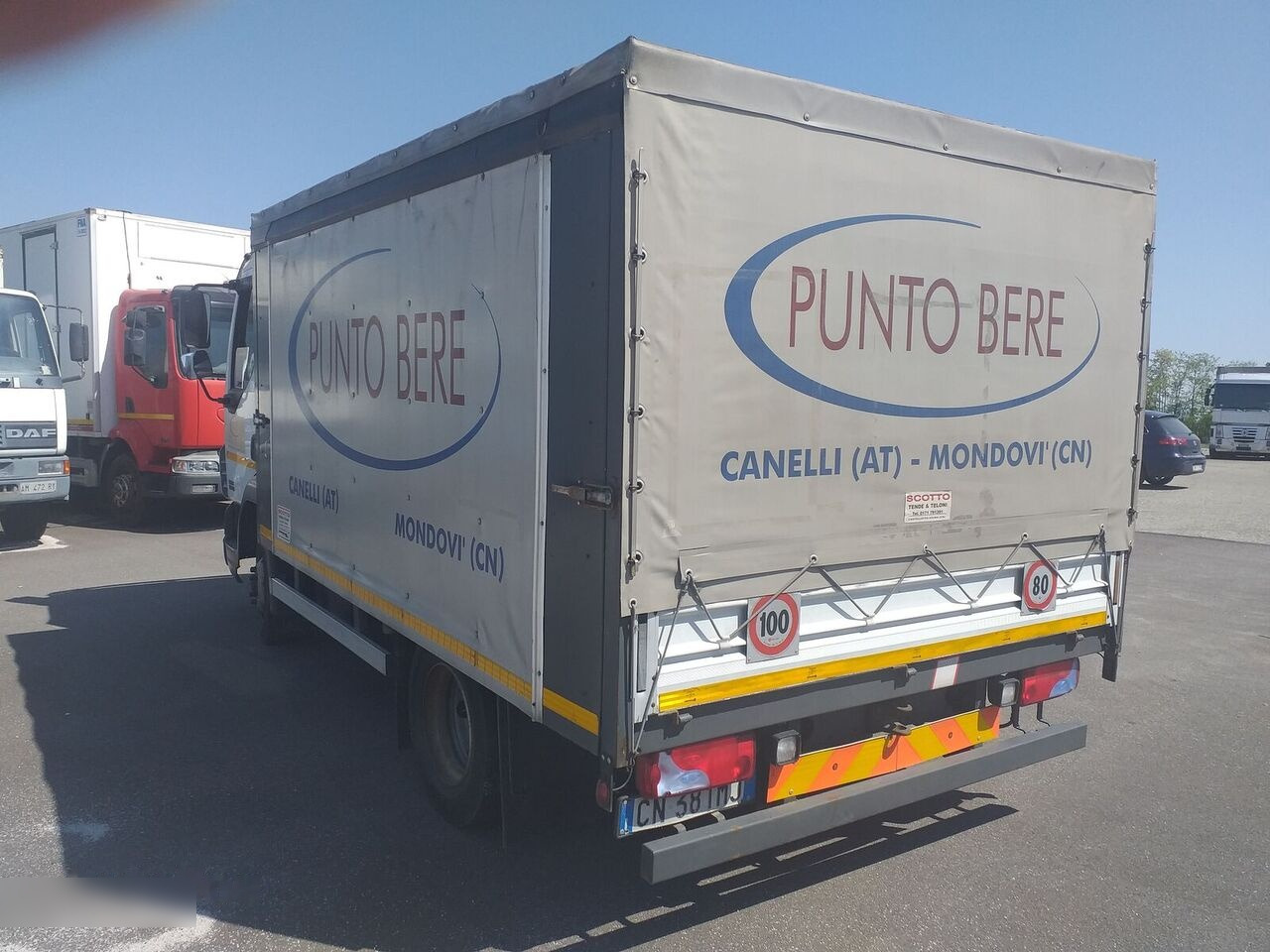 DAF 45.150 E.3 - Camion cu prelată: Foto 4 DAF 45.150 E.3 - Camion cu prelată: Foto 4