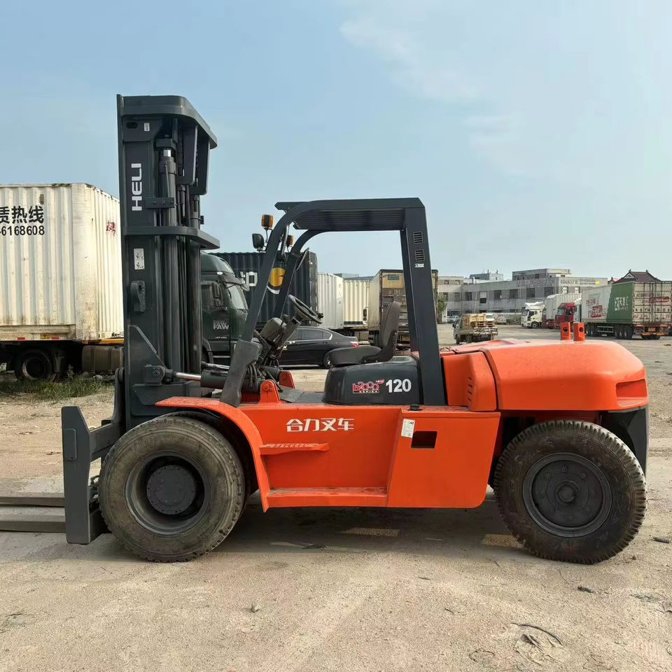 HELI 12Ton Diesel Forklift CPCD120 Fast Delivery with Competitive Price for Farms with Core Components Pump Engine Motor Gearbox - Stivuitor diesel: Foto 1 HELI 12Ton Diesel Forklift CPCD120 Fast Delivery with Competitive Price for Farms with Core Components Pump Engine Motor Gearbox - Stivuitor diesel: Foto 1