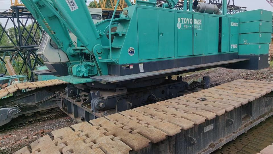KOBELCO 150TON Crawler Crane for Containers Original Second Hand with Core Components on Sale! - Macara pe senile: Foto 4 KOBELCO 150TON Crawler Crane for Containers Original Second Hand with Core Components on Sale! - Macara pe senile: Foto 4