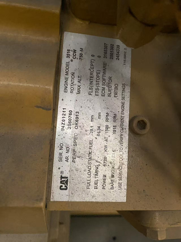 Generator electric CATPILLAR 3516C: Foto 6 Generator electric CATPILLAR 3516C: Foto 6