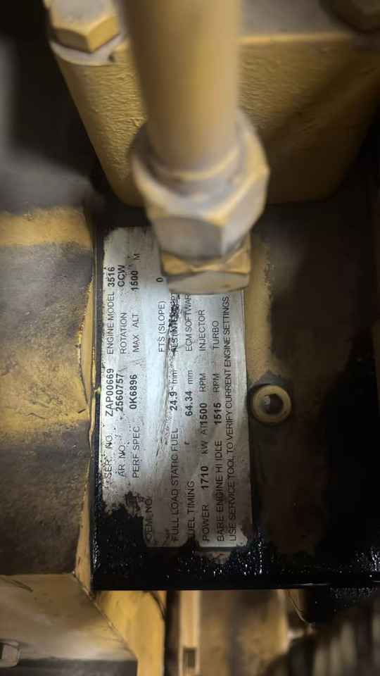 Catpillar 3516B - Unealtă/ Echipament: Foto 3 Catpillar 3516B - Unealtă/ Echipament: Foto 3