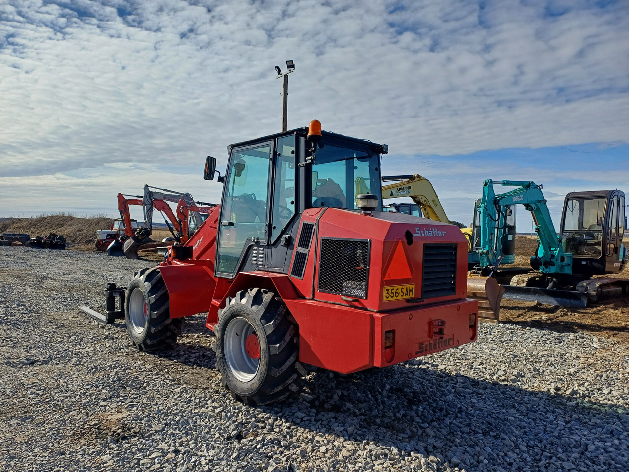 Schäffer 870TD Teleskooppi puomilla - Încărcător frontal pe pneuri: Foto 4 Schäffer 870TD Teleskooppi puomilla - Încărcător frontal pe pneuri: Foto 4