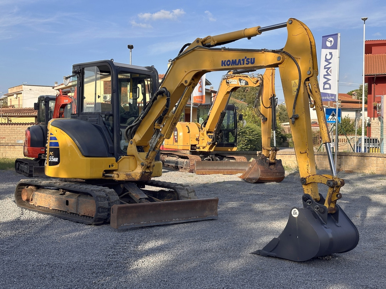 KOMATSU PC55MR-3 - Mini excavator: Foto 1 KOMATSU PC55MR-3 - Mini excavator: Foto 1