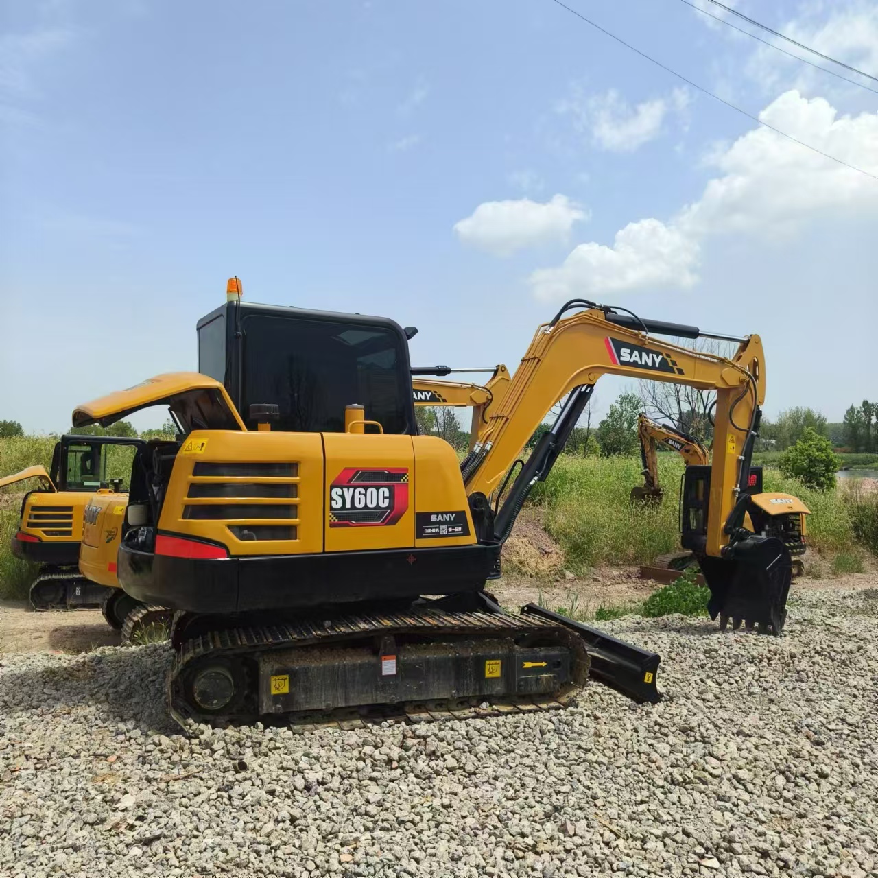 SANY SY60C - Excavator pe şenile: Foto 1 SANY SY60C - Excavator pe şenile: Foto 1