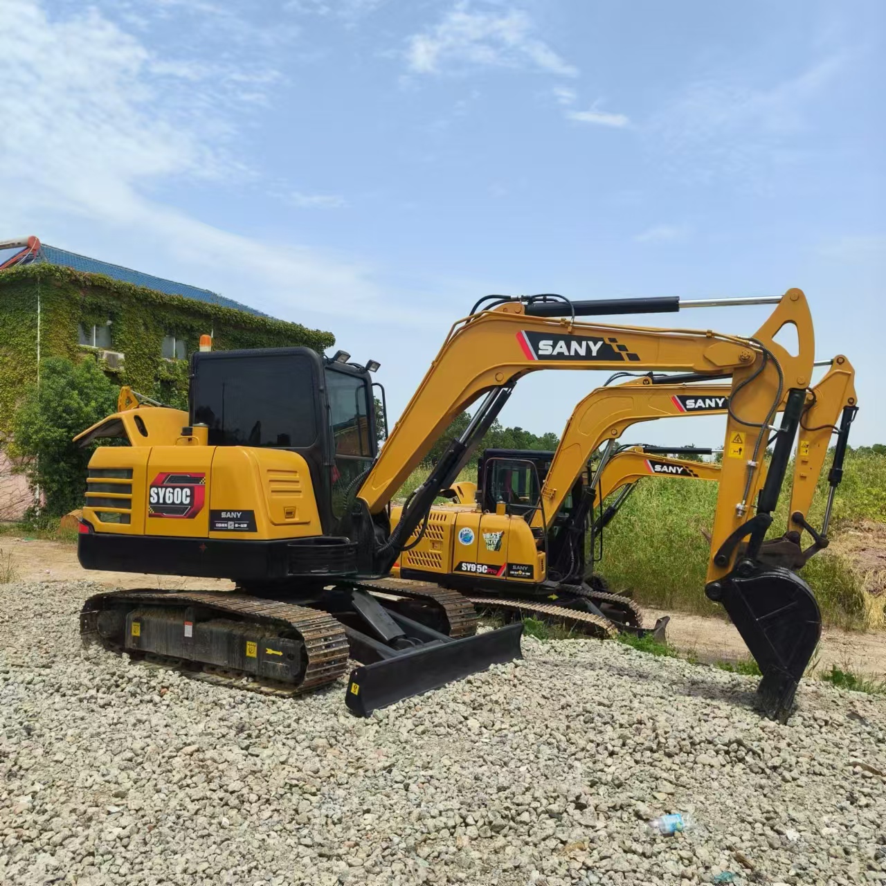 SANY SY60C - Excavator pe şenile: Foto 4 SANY SY60C - Excavator pe şenile: Foto 4