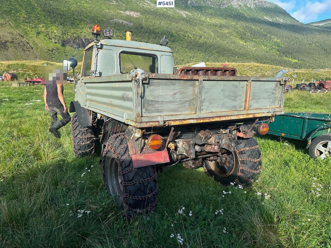 1967 Mercedes-Benz Unimog 406 - Camion platformă: Foto 5 1967 Mercedes-Benz Unimog 406 - Camion platformă: Foto 5