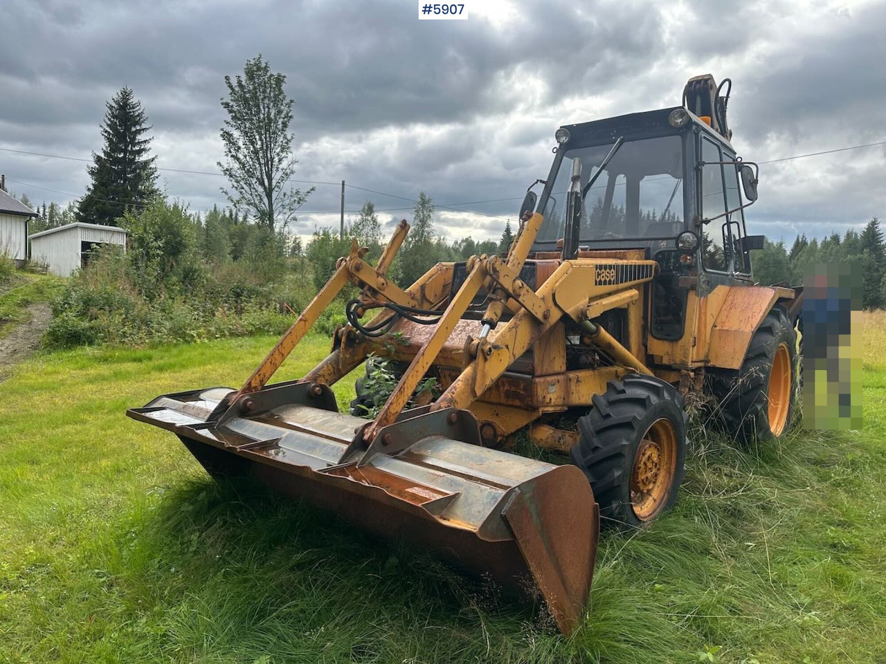 1979 CASE 580 backhoe. REP.OBJECT. WATCH VIDEO. - Tractor agricol: Foto 5 1979 CASE 580 backhoe. REP.OBJECT. WATCH VIDEO. - Tractor agricol: Foto 5