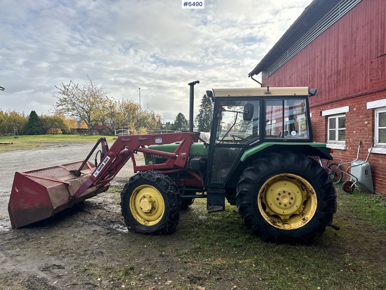 Tractor agricol 1980 John Deere 1140 w/ Front loader and bucket.: Foto 11