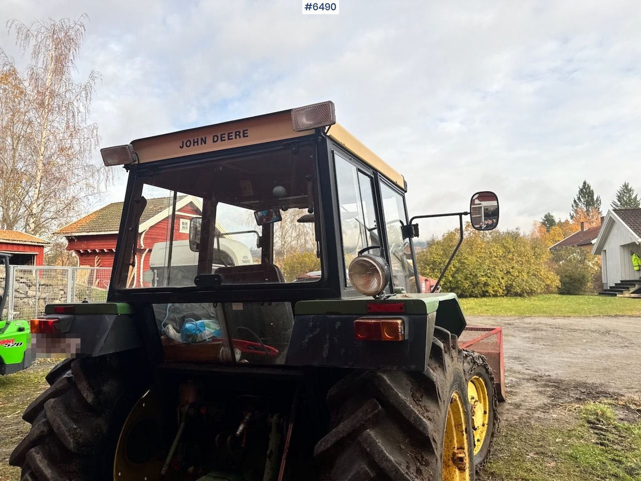 Tractor agricol 1980 John Deere 1140 w/ Front loader and bucket.: Foto 7