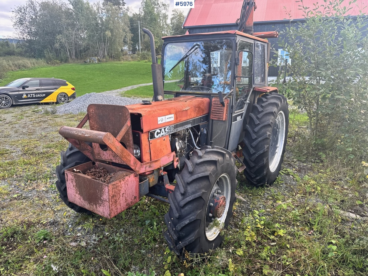 1985 Case International 685 with Log Trailer - Tractor agricol: Foto 1 1985 Case International 685 with Log Trailer - Tractor agricol: Foto 1