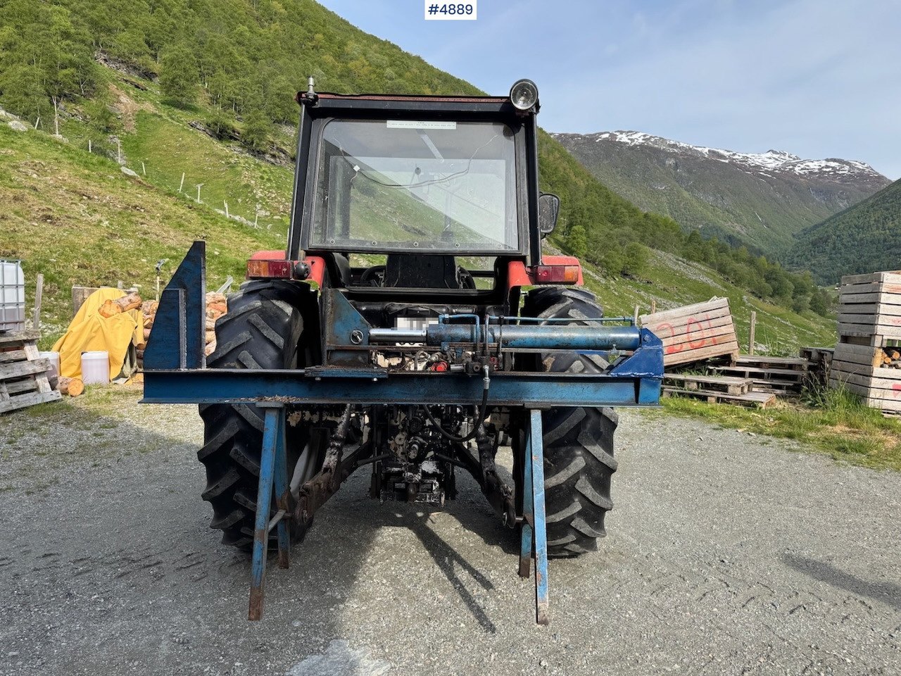 1986 Case International 585 - Tractor agricol: Foto 4 1986 Case International 585 - Tractor agricol: Foto 4