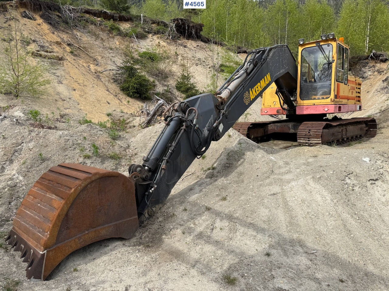 1990 Åkerman H10B - Excavator pe şenile: Foto 1 1990 Åkerman H10B - Excavator pe şenile: Foto 1