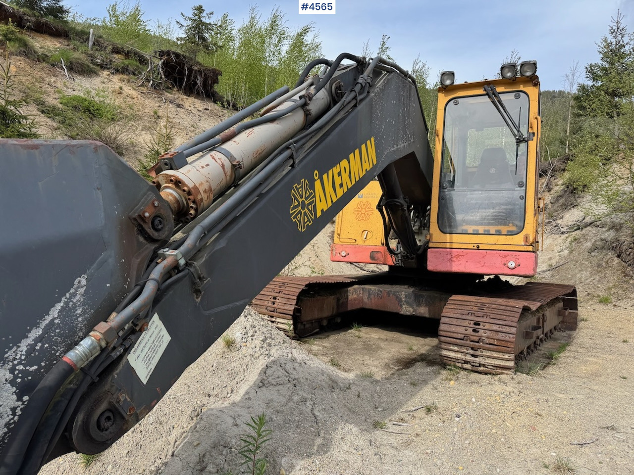 1990 Åkerman H10B - Excavator pe şenile: Foto 4 1990 Åkerman H10B - Excavator pe şenile: Foto 4