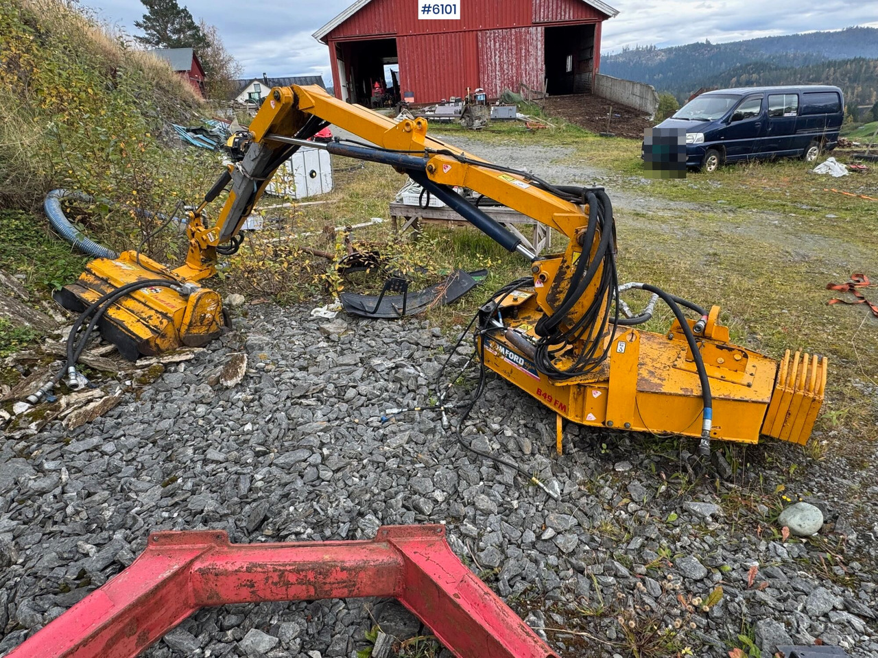 1997 Bomford Turner B49 FM - Maşină pentru prelucrarea solului: Foto 3 1997 Bomford Turner B49 FM - Maşină pentru prelucrarea solului: Foto 3