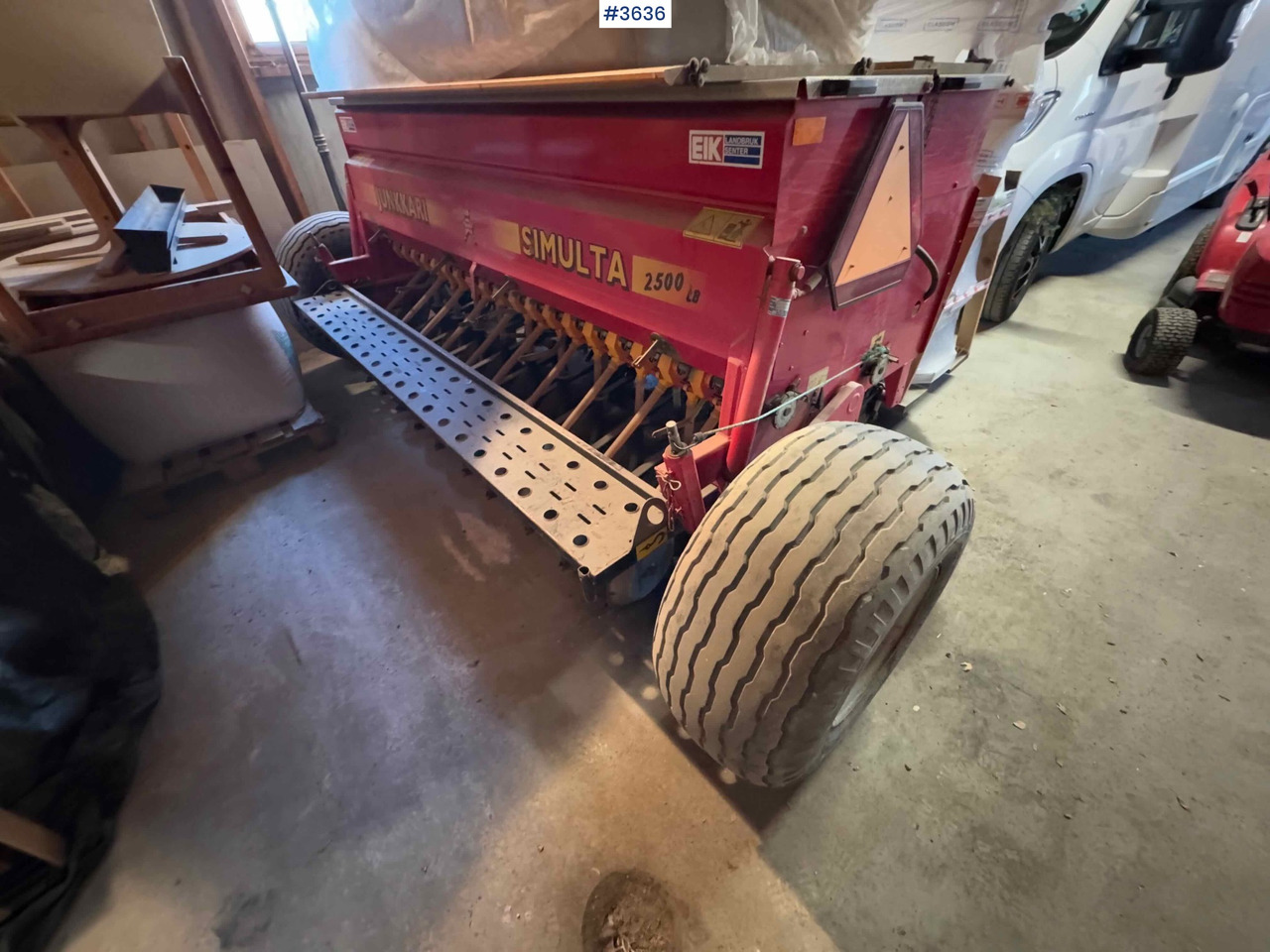 Semănătoare 1997 Junkkari Simulta 2500 seed drill: Foto 8