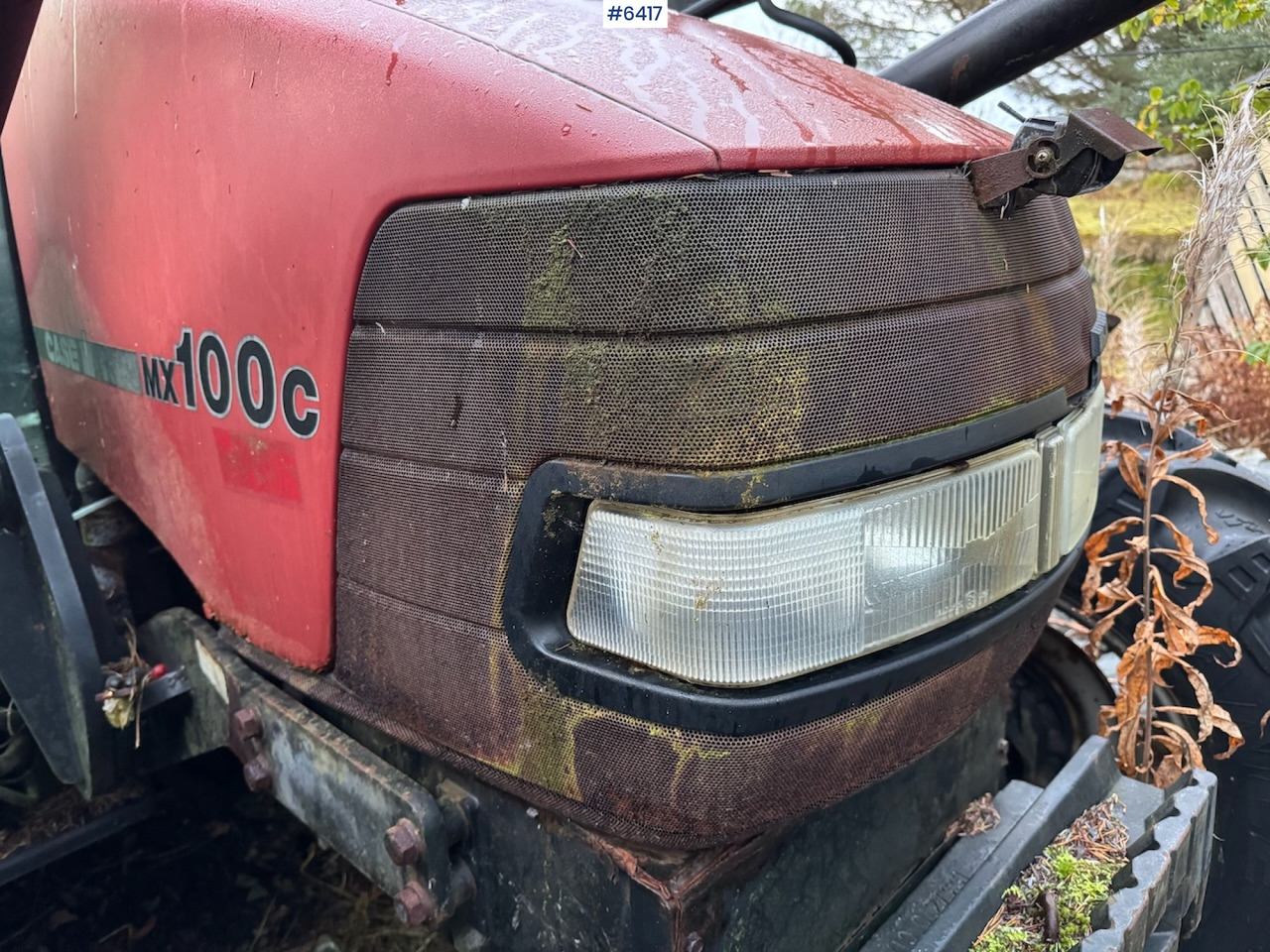 1999 Case IH Maxxum MX 100C w/ front loader, bucket and blade. Repair object. - Tractor agricol: Foto 3 1999 Case IH Maxxum MX 100C w/ front loader, bucket and blade. Repair object. - Tractor agricol: Foto 3