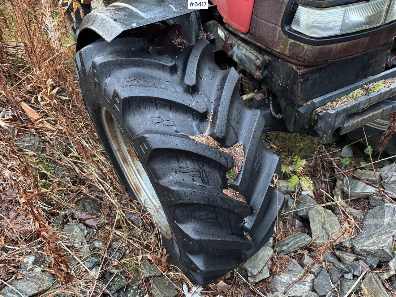 1999 Case IH Maxxum MX 100C w/ front loader, bucket and blade. Repair object. - Tractor agricol: Foto 4 1999 Case IH Maxxum MX 100C w/ front loader, bucket and blade. Repair object. - Tractor agricol: Foto 4