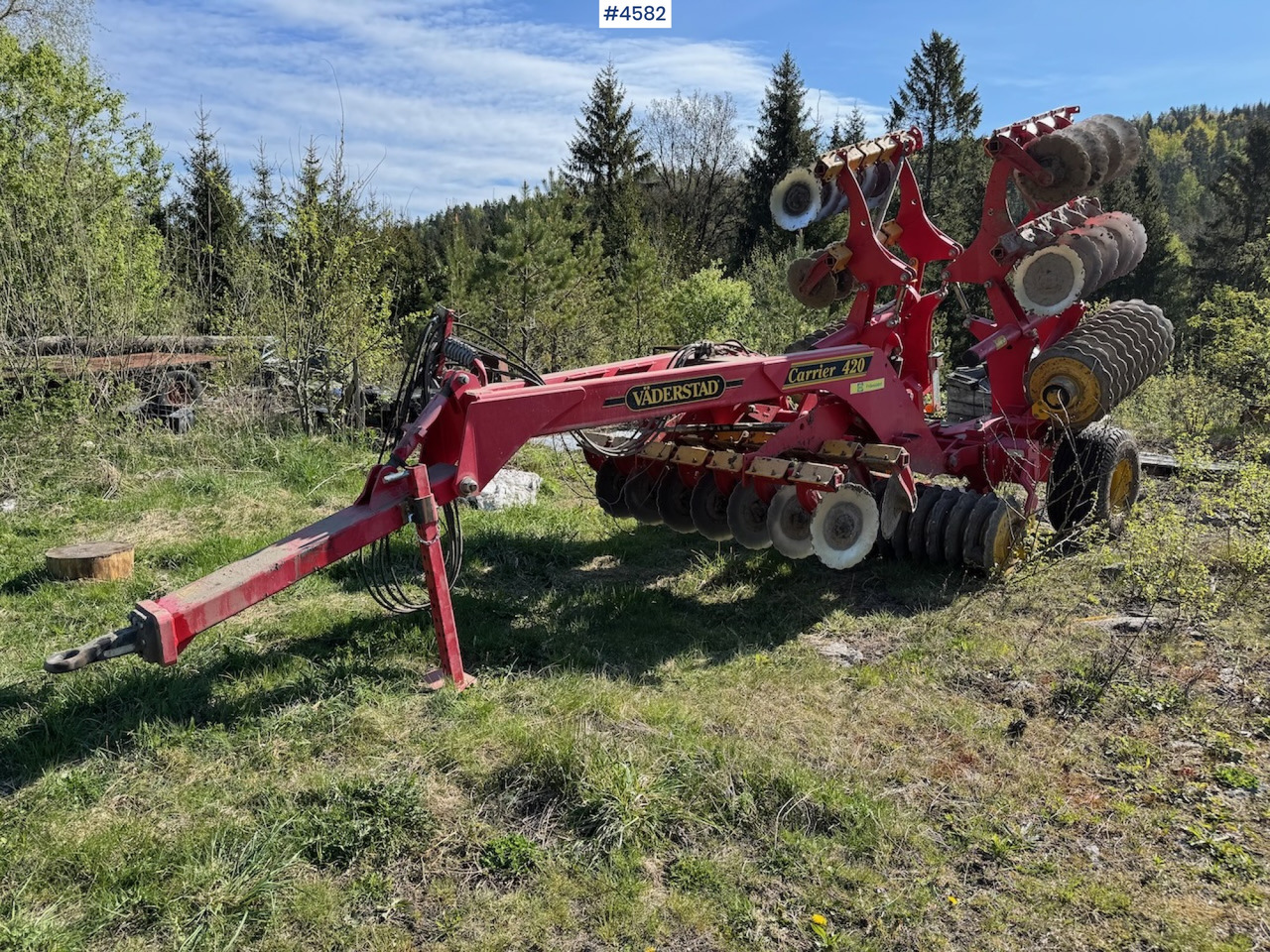 Maşină pentru prelucrarea solului 2005 Väderstad Carrier CR420: Foto 1