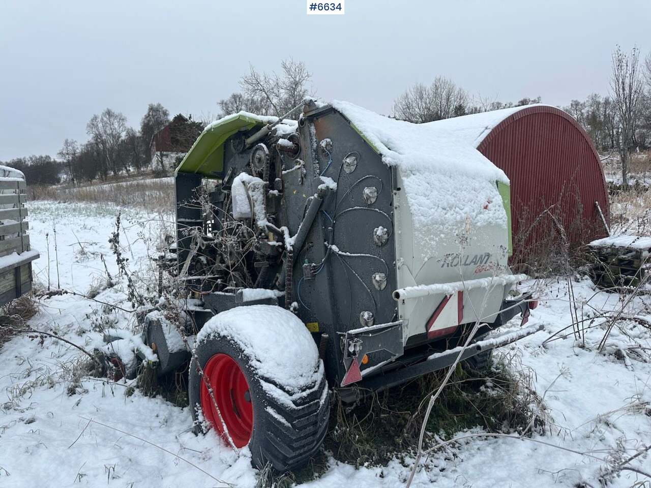 2008 Claas Rollant 354 round baler. w/Low usage. REP.OBJECT. - Utilaje pentru fân: Foto 4 2008 Claas Rollant 354 round baler. w/Low usage. REP.OBJECT. - Utilaje pentru fân: Foto 4