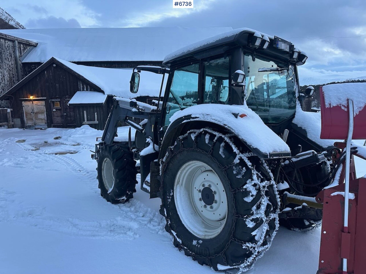 2010 Valtra N92 4x4 tractor with front loader and chains. SEE VIDEO. - Tractor agricol: Foto 5 2010 Valtra N92 4x4 tractor with front loader and chains. SEE VIDEO. - Tractor agricol: Foto 5