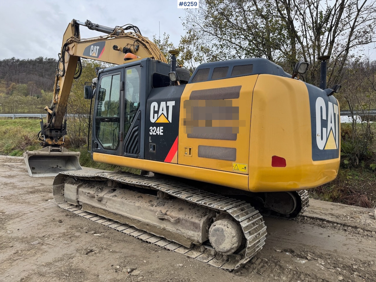 2012 Cat 324 E w/ rotor tilt, sanding bucket and digging bucket. în leasing 2012 Cat 324 E w/ rotor tilt, sanding bucket and digging bucket.: Foto 16