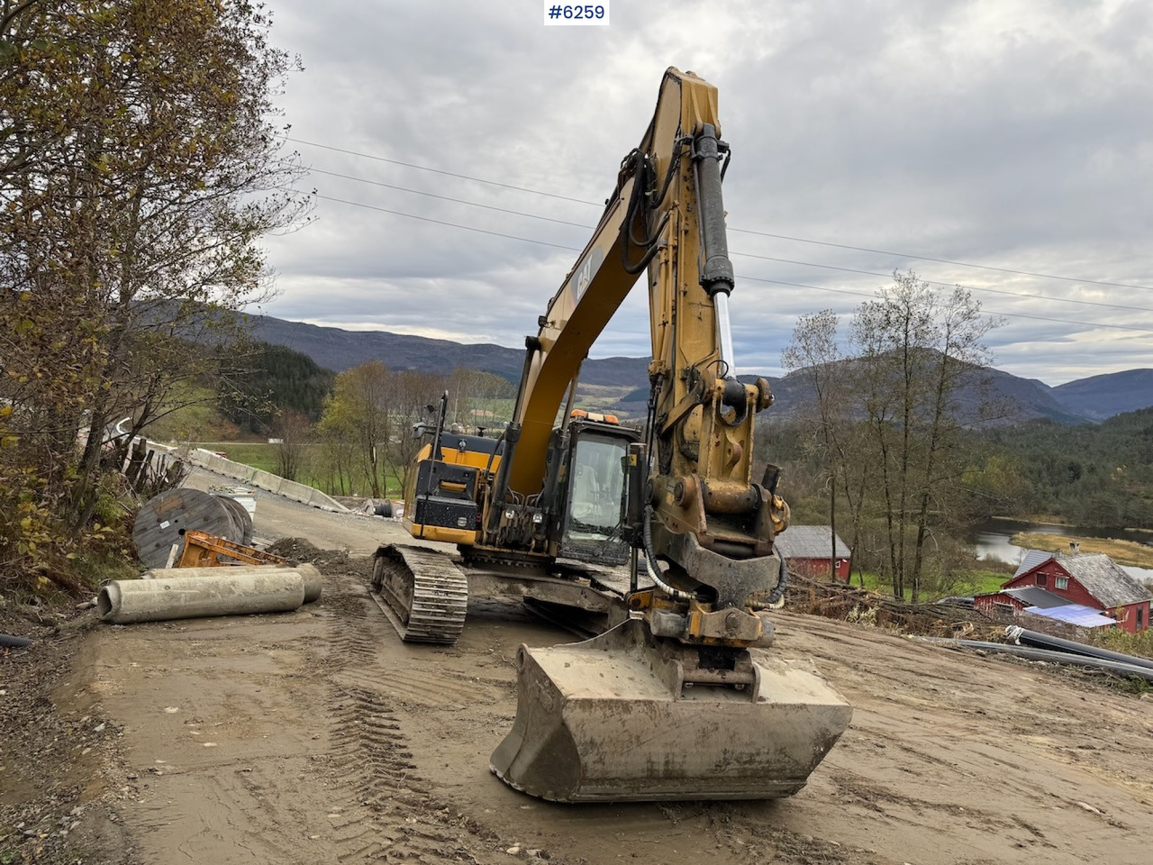 2012 Cat 324 E w/ rotor tilt, sanding bucket and digging bucket. în leasing 2012 Cat 324 E w/ rotor tilt, sanding bucket and digging bucket.: Foto 6