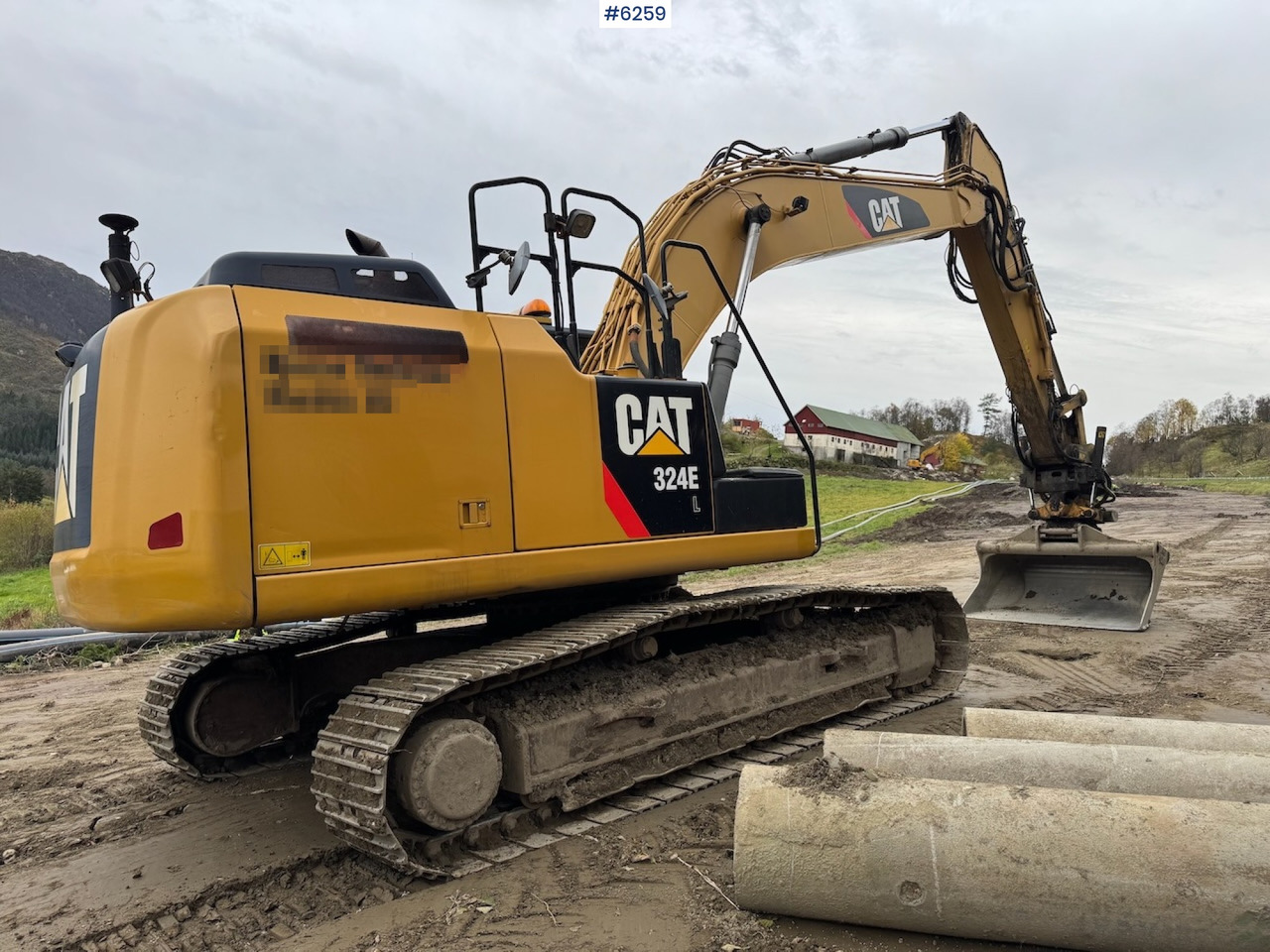 2012 Cat 324 E w/ rotor tilt, sanding bucket and digging bucket. în leasing 2012 Cat 324 E w/ rotor tilt, sanding bucket and digging bucket.: Foto 11