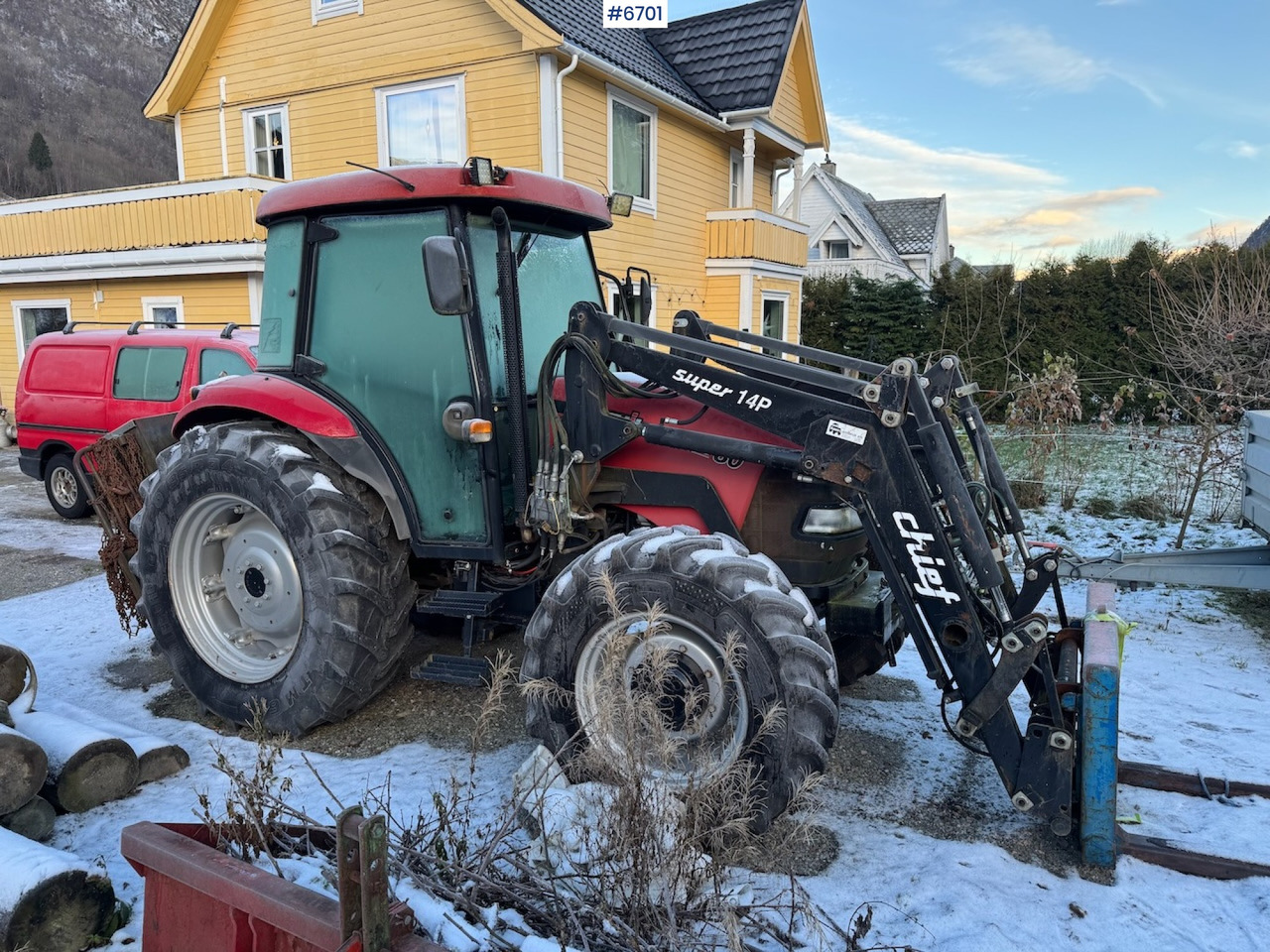 Tractor agricol 2013 Case IH JX 80 w/ front loader and some equipment. Low hours!: Foto 8 Tractor agricol 2013 Case IH JX 80 w/ front loader and some equipment. Low hours!: Foto 8