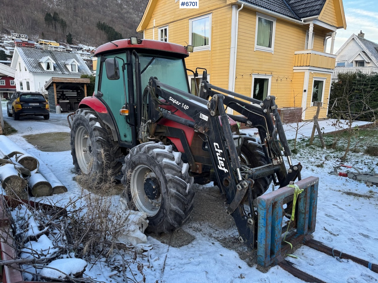 Tractor agricol 2013 Case IH JX 80 w/ front loader and some equipment. Low hours!: Foto 9 Tractor agricol 2013 Case IH JX 80 w/ front loader and some equipment. Low hours!: Foto 9